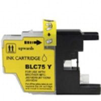 Brother Compatible InkJet Cartridge LC71 LC75 High Capacity Yellow Cartridge