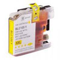 New Brother Compatible LC-105 XXL Yellow Cartridge