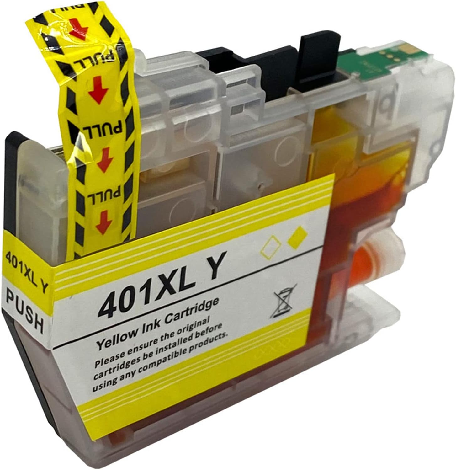 Brother Compatible InkJet Cartridge LC401XL LC-401XL Yellow High Capacity Cartridge