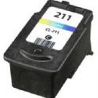 Canon Remanufactured InkJet Cartridge  -- CL-211XL Colour