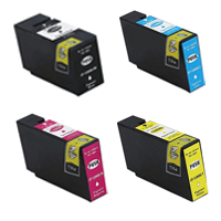 Canon Compatible InkJet Cartridge PGI-1200XL - 4 Value Pac - Full Set