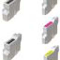 Epson Compatible InkJet Cartridge T0321 and T0422, T0423, T0424 Cartridge Bundle