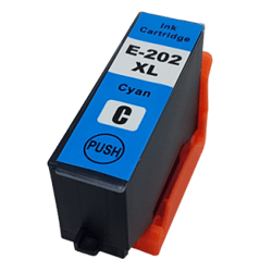 Epson Compatible T202XL220 T-202XL High Capacity Cyan InkJet Cartridge