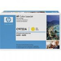 HP Original OEM C9722A Yellow Toner Cartridge