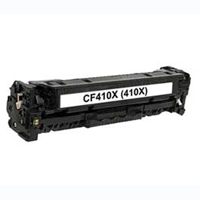 HP Compatible CF410X (410X) Black High Capacity Toner Cartridge