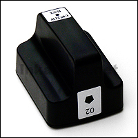 HP 02 (C8721WN) High Capacity Black Compatible InkJet Cartridge