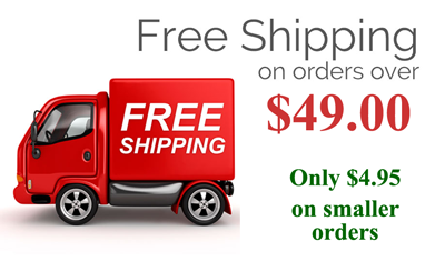 FREE Shipping on Orders Over $49 FREE Shipping on Orders Over $49